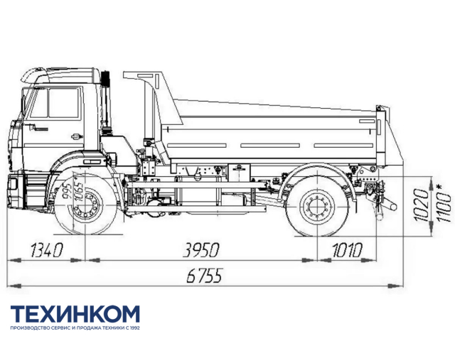 Фото №5: Самосвал KAMAZ-53605 (11,7 тонн, 4х2)