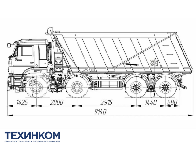 Фото №5: Самосвал KAMAZ-65201
