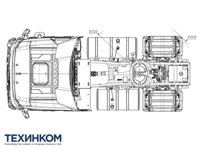 Фото №4: Седельный тягач KAMAZ-54901-70014-CA (4х2)