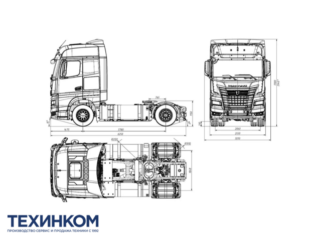Фото №5: Седельный тягач KAMAZ-54901-70908-МА (поколение К5)