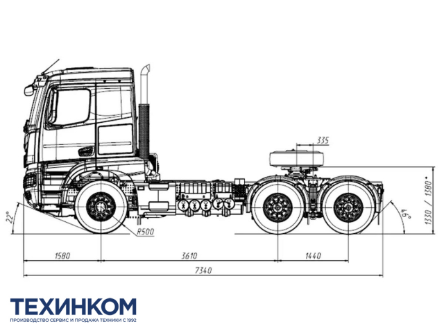 Фото №7: Седельный тягач KAMAZ-65956-40792-АА (поколение К5)