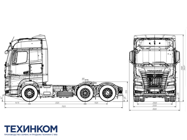 Фото №5: Седельный тягач KAMAZ-65659-70008-СА (поколение К5)