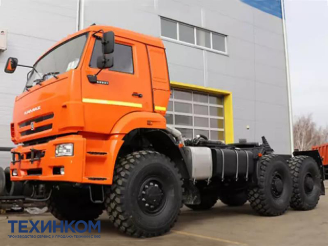 Фото №2: Седельный тягач KAMAZ-53504 (12 тонн, 6х6)