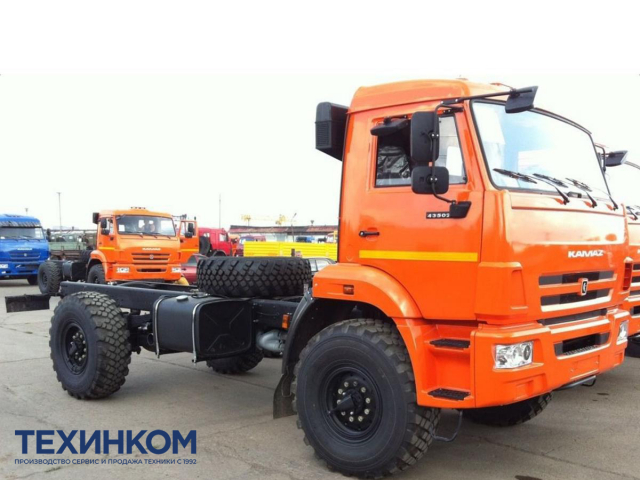 Фото №1: Шасси KAMAZ-43502 (5,3 тонн, 4х4)