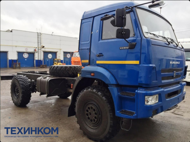 Фото №3: Шасси KAMAZ-43502 (5,3 тонн, 4х4)