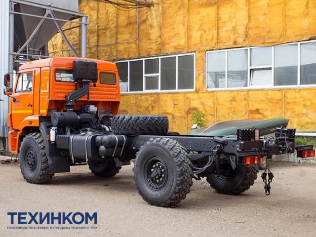 Фото №4: Шасси KAMAZ-43502 (5,3 тонн, 4х4)