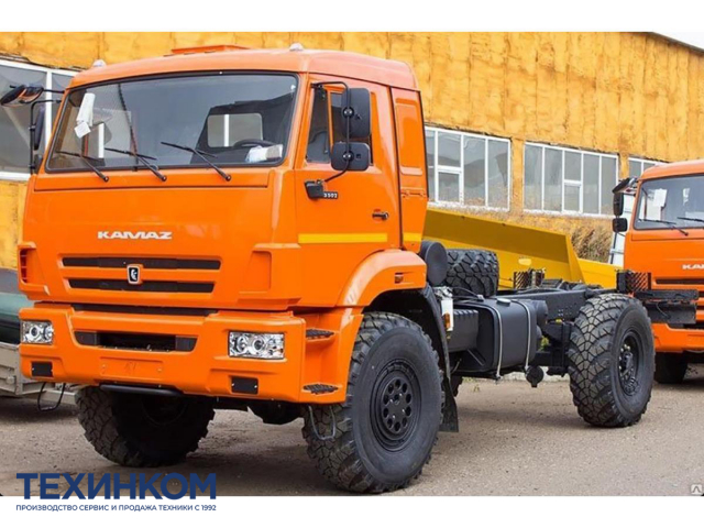Фото №5: Шасси KAMAZ-43502 (5,3 тонн, 4х4)