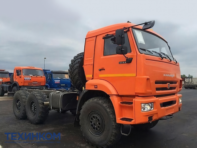 Фото №1: Шасси KAMAZ-5350 (8,6 тонн, 6х6)