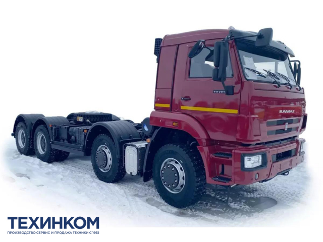 Фото №4: Шасси KAMAZ-65201 (8х4)