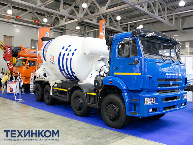 Фото №1: Автобетоносмеситель 58140V на шасси KAMAZ-6520