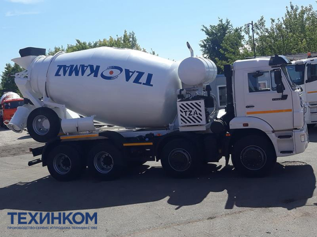 Фото №1: Автобетоносмеситель 5814Y9 на шасси KAMAZ-6540
