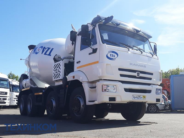 Фото №2: Автобетоносмеситель 5814Y9 на шасси KAMAZ-6540
