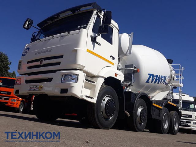 Фото №6: Автобетоносмеситель 5814Y9 на шасси KAMAZ-6540