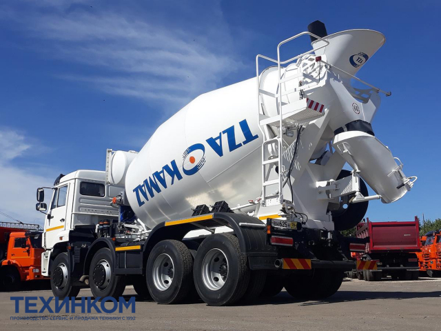 Фото №7: Автобетоносмеситель 5814Y9 на шасси KAMAZ-6540