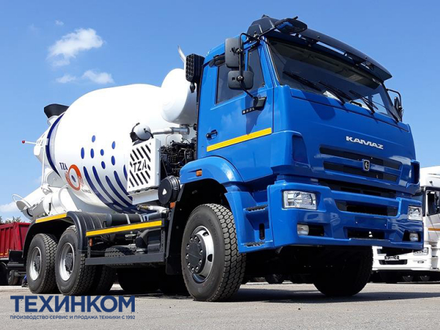 Фото №1: Автобетоносмеситель 5814Z9 на шасси KAMAZ-6520
