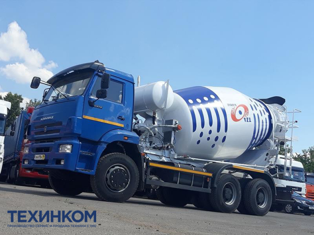 Фото №2: Автобетоносмеситель 5814Z9 на шасси KAMAZ-6520