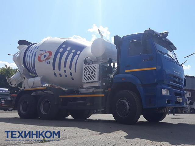 Фото №3: Автобетоносмеситель 5814Z9 на шасси KAMAZ-6520