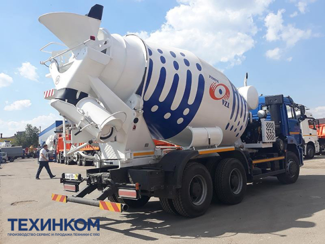 Фото №4: Автобетоносмеситель 5814Z9 на шасси KAMAZ-6520