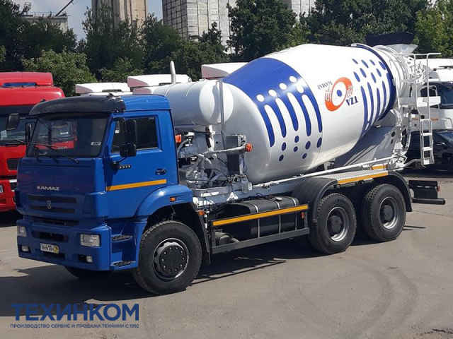 Фото №5: Автобетоносмеситель 5814Z9 на шасси KAMAZ-6520