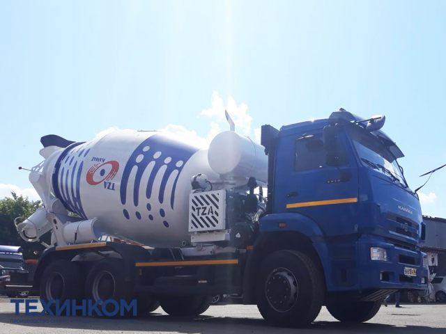 Фото №8: Автобетоносмеситель 5814Z9 на шасси KAMAZ-6520