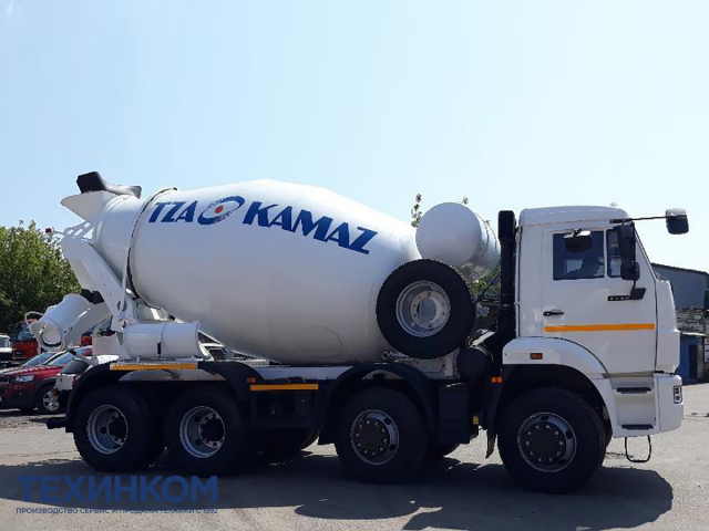 Фото №1: Автобетоносмеситель 5814Y7 на шасси KAMAZ-6540