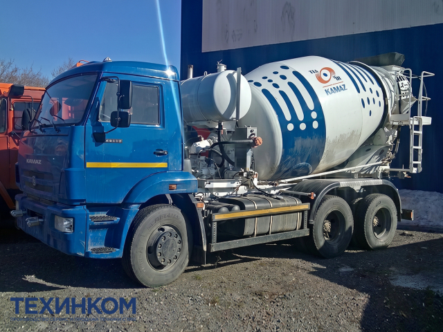 Фото №1: Автобетоносмеситель 58147 на шасси KAMAZ-65115