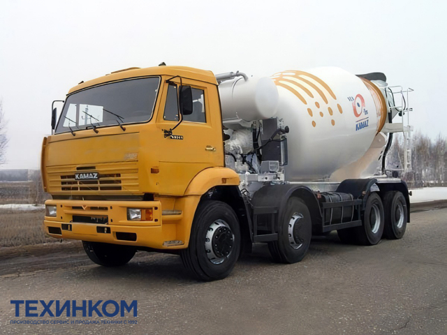 Фото №1: Автобетоносмеситель 58140 на шасси KAMAZ-65201