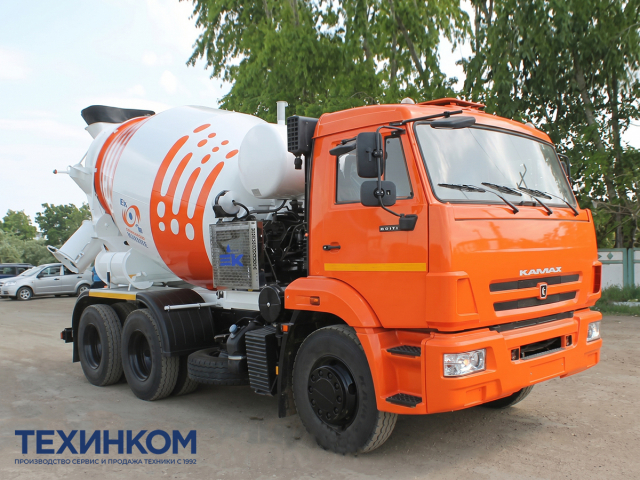 Фото №1: Автобетоносмеситель 58147Y на шасси KAMAZ-65115