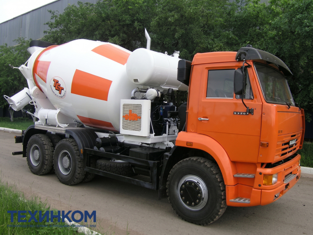 Фото №1: Автобетоносмеситель 58148Y на шасси KAMAZ-6520