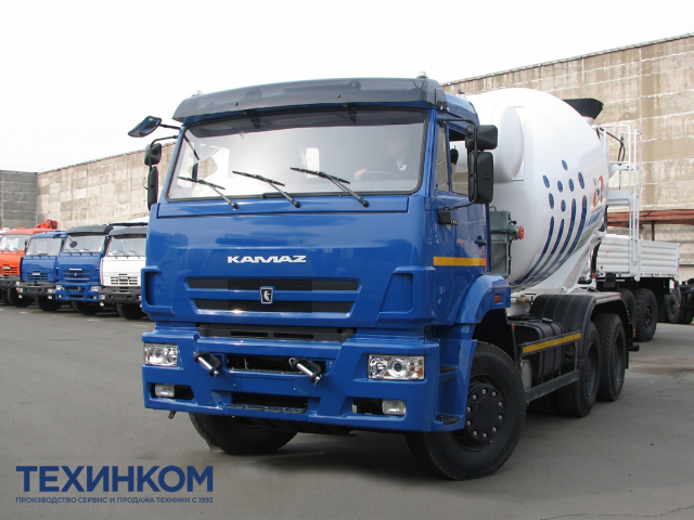 Фото №2: Автобетоносмеситель 58148Y на шасси KAMAZ-6520