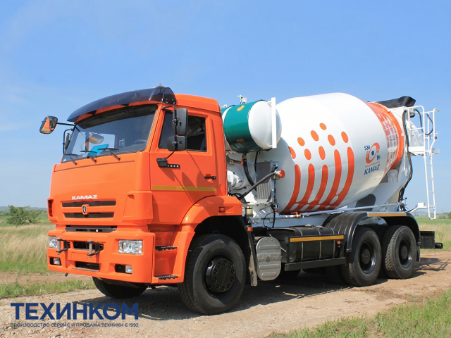Фото №1: Автобетоносмеситель 58149Z на шасси KAMAZ-6520
