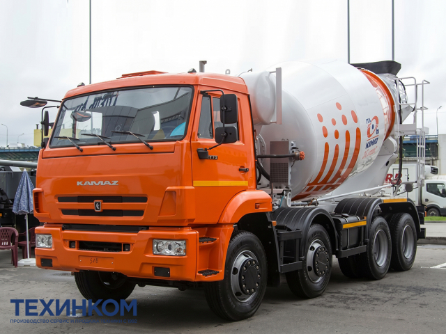 Фото №1: Автобетоносмеситель 58149Y на шасси KAMAZ-6540