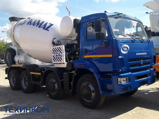 Фото №3: Автобетоносмеситель 58149Y на шасси KAMAZ-6540