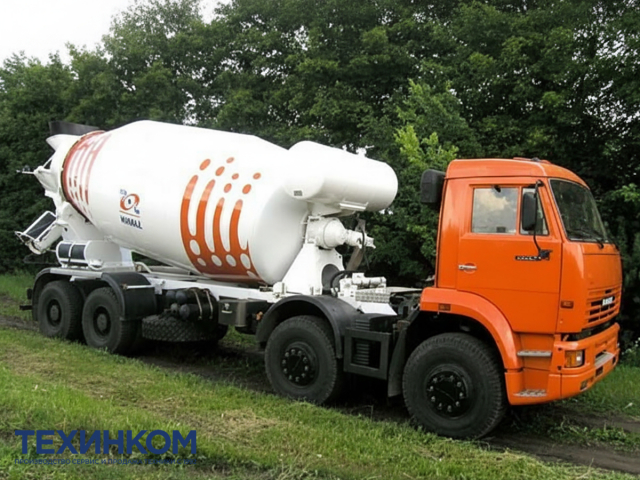 Фото №1: Автобетоносмеситель 58142W на шасси KAMAZ-65201