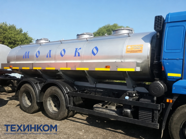 Фото №2: Автоцистерна ЯДИШ-ВМ-12 на шасси KAMAZ-65115 для пищевых жидкостей
