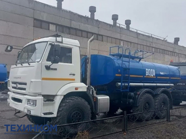 Фото №1: Автоцистерна АЦПТ-10 на шасси KAMAZ-43118 для пищевых жидкостей