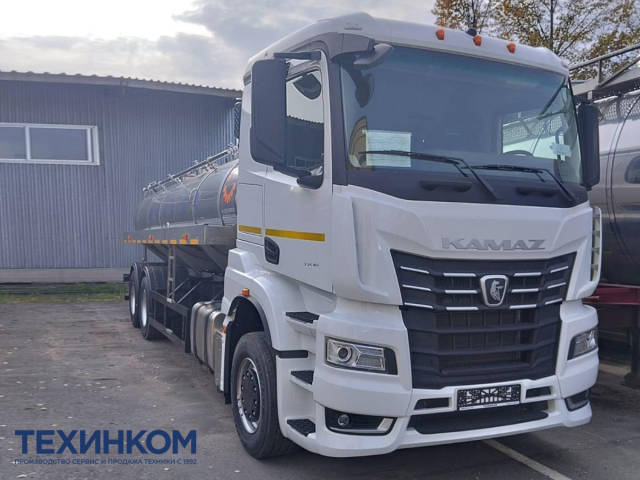 Фото №2: Автоцистерна ЯДИШ-ВМ-65658 на шасси KAMAZ-65658-49 для пищевых жидкостей