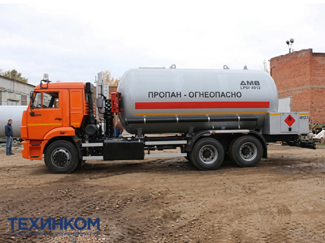 Фото №1: Автоцистерна СУГ на шасси KAMAZ-65115