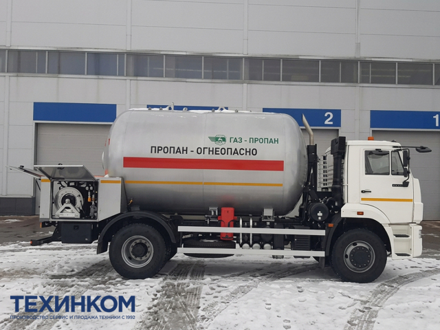 Фото №1: Автоцистерна СУГ на шасси KAMAZ-53605