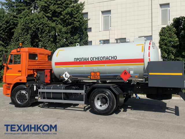 Фото №1: Автоцистерна СУГ на шасси KAMAZ-43253