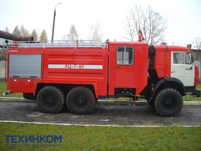 Фото №5: Автоцистерна пожарная АЦЛ-7-40 на шасси KAMAZ-43118