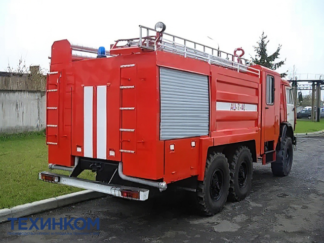 Фото №6: Автоцистерна пожарная АЦЛ-7-40 на шасси KAMAZ-43118