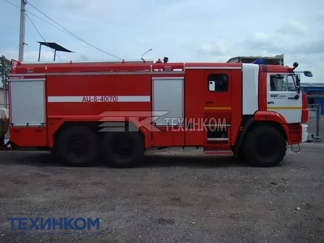 Фото №4: Автоцистерна пожарная АЦ-8-40(70) (KAMAZ-43118) кабина салонного типа
