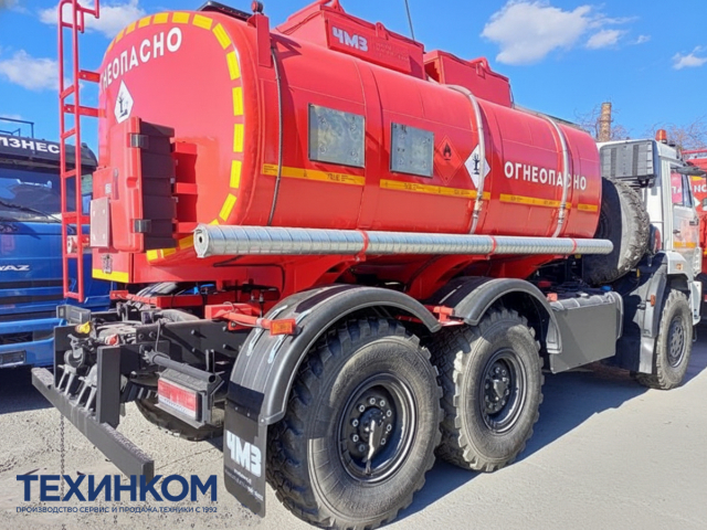 Фото №4: Автотопливозаправщик АТЗ-12 на шасси KAMAZ-43118