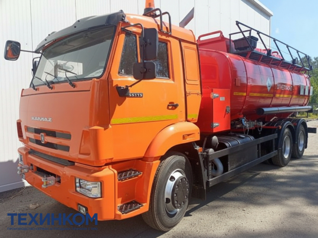 Фото №1: Автотопливозаправщик АТЗ-17 на шасси KAMAZ-65115