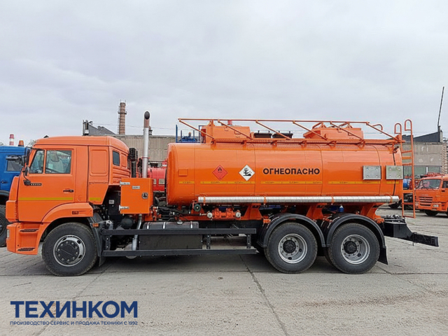 Фото №1: Автотопливозаправщик АТЗ-15 на шасси KAMAZ-65115