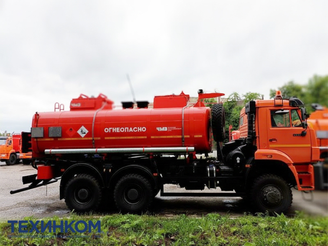 Фото №1: Автотопливозаправщик АТЗ-20 на шасси KAMAZ-6522