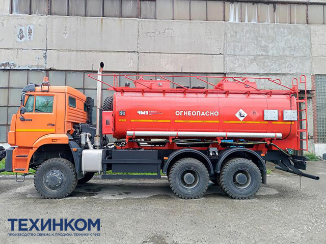 Фото №2: Автотопливозаправщик АТЗ-20 на шасси KAMAZ-6522