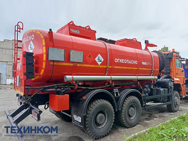 Фото №3: Автотопливозаправщик АТЗ-20 на шасси KAMAZ-6522