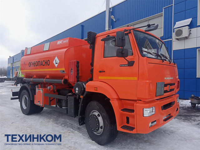 Фото №11: Автотопливозаправщик CHAMELEON-10 на шасси KAMAZ-53605